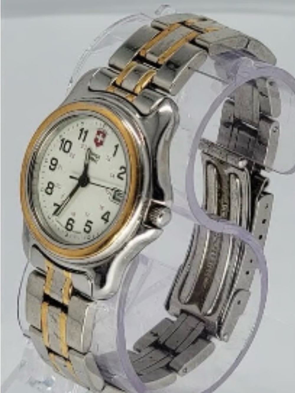 Victorinox Swiss Army Women's Two-Tone White Dial Watch - Picture 4 of 6